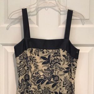 Strap shift dress, size 4